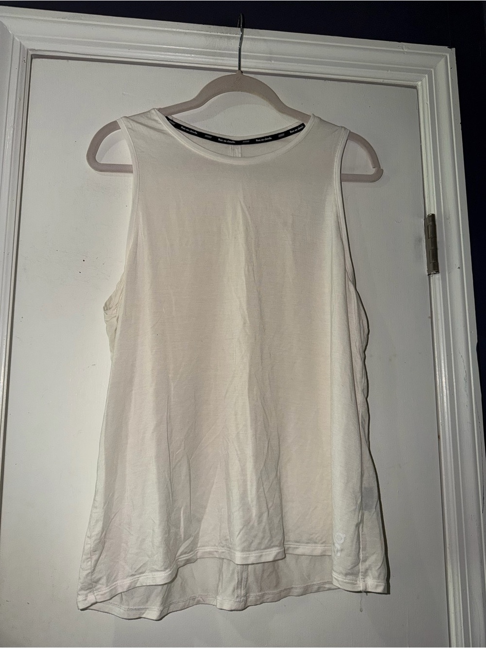 On Running White Flowing Women's Athletic Tank